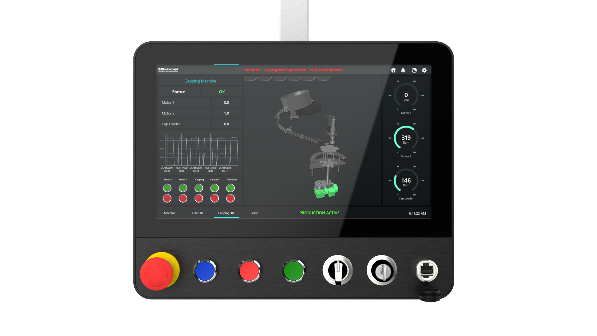 INDATECH PC ALL IN ONE INDUSTRIALPAD 156 